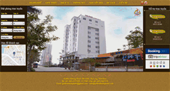 Desktop Screenshot of goldenhalonghotel.com
