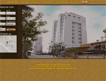 Tablet Screenshot of goldenhalonghotel.com